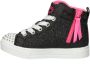 Skechers S-Lights Twinkle Charms Bestie sneakers met lichtjes zwart Meisjes Imitatieleer 27 - Thumbnail 6