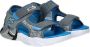 Skechers S-Slights Creature of Splash sandalen met lampjes grijs Jongens Imitatieleer 28 - Thumbnail 13