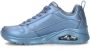 Skechers Uno Galactic sneakers blauw metallic - Thumbnail 7