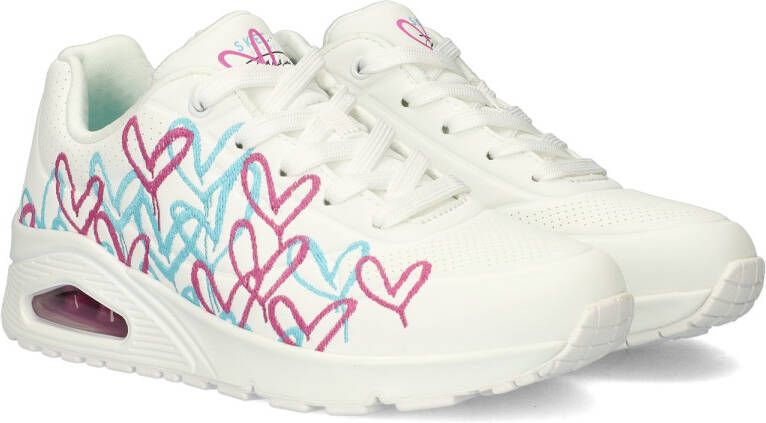 Skechers Uno Golden Heart lage sneakers