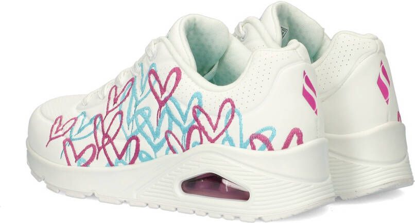 Skechers Uno Golden Heart lage sneakers