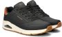 Skechers Air-Cooled Memory Foam Jogging Sneaker Black Heren - Thumbnail 13