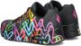 Skechers Lage Sneakers Highlight Love 177981 BKMT Black Multi - Thumbnail 121