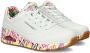 Skechers Sneakers met sleehak UNO-LOVING LOVE met coole graffiti-print vrijetijdsschoen halfhoge schoen veterschoen - Thumbnail 14