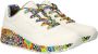 Skechers Jen Stark: Uno Mini Drip 177959-WMLT Vrouwen Wit Sneakers - Thumbnail 4