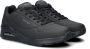 Skechers Uno Wide heren sneaker Zwart - Thumbnail 4