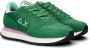 Sun68 Groene Ally Solid Nylon Sneakers voor Dames Green Dames - Thumbnail 11