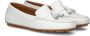 Tamaris Witte leren instap loafers voor dames White Dames - Thumbnail 24