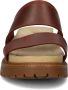 Timberland Clairemont Way leren slippers cognac - Thumbnail 6