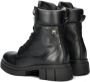 Tommy Hilfiger Bikerboots LACE-UP BIKER LEATHER blokhak veterschoenen enkellaars met gepolsterde schacht - Thumbnail 7