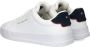 Tommy Hilfiger Witte sportieve sneakers met gehamerd afwerking White Heren - Thumbnail 8