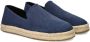 TOMS Santiago Recycled Cotton Canvas Blue Slip-on - Thumbnail 14