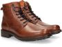 Van Lier 2355900 Volwassenen Heren sneakersVrije tijd half-hoog Cognac - Thumbnail 14