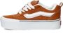 VANS KNU Stack suède sneakers cognac - Thumbnail 7