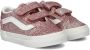 Vans Old Skool V Glitter Sneakers roze Dames - Thumbnail 7