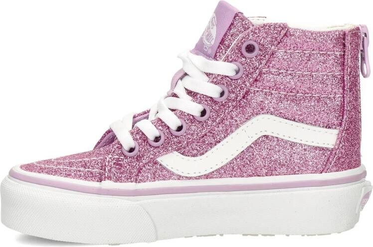 Vans SK-8 Hi Zip Glitter hoge sneakers