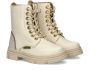 Vingino Jennifer Veterboots Laarzen Met Veters Meisjes Beige - Thumbnail 4