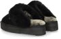 Warmbat Pantoffels Flurry Plateau FLS371009 Zwart - Thumbnail 9