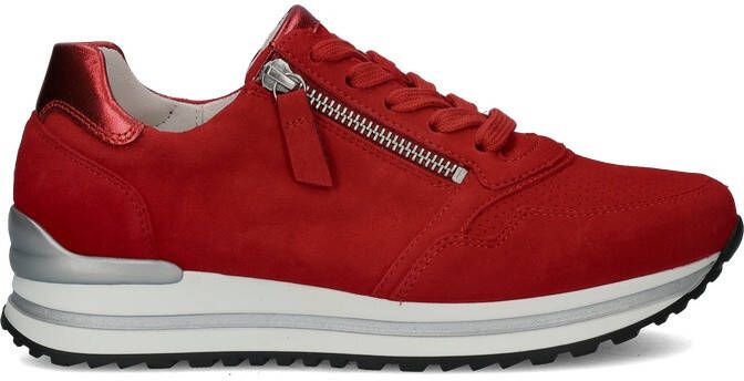 Gabor dames sneaker Rood multi