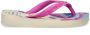 Havaianas Unicorn teenslippers roze beige Meisjes Rubber Personage 35 36 - Thumbnail 4