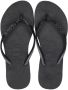 Havaianas Slim Glitter II | Black Blac Zwart Rubber Teenslippers Dames - Thumbnail 3