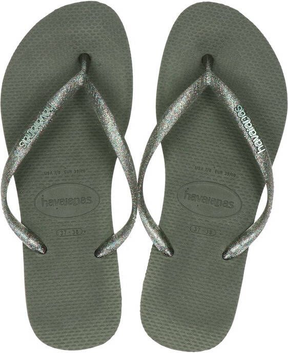 Havaianas Slim Logo Metallic slippers