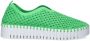 Ilse Jacobsen Instappers Platform TULIP3373W witte zool 495 Bright Green Bright Green - Thumbnail 16