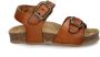 Kipling leren sandalen cognac Bruin Leer Effen 25 - Thumbnail 8