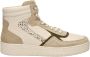 Maruti Mona hoge leren sneakers beige - Thumbnail 1