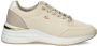 Mexx Lage Beige Textiel Sneakers Dames Beige Dames - Thumbnail 3