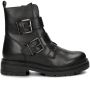 Nelson leren bikerboots zwart - Thumbnail 3