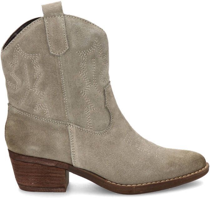 Nelson dames cowboylaars Beige