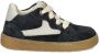 Nelson Kids suède sneakers donkerblauw multi - Thumbnail 1