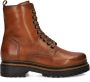 Nelson leren veterboots cognac - Thumbnail 3