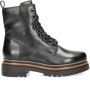 Nelson leren veterboots zwart - Thumbnail 3