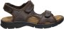 Panama Jack Salton Basics nubuck sandalen bruin - Thumbnail 1