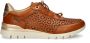 Pikolinos Geperforeerde Bruine Sneaker Brown Dames - Thumbnail 3