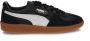 Puma Palermo Lth Black Feather Gray Gum Zwart Leer Lage sneakers Unisex - Thumbnail 3