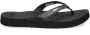 Reef Star Cushion Sassyblack Silver Dames Slippers Zwart Zilver - Thumbnail 5