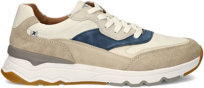 Rieker suède sneakers beige