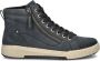 Rieker nubuck sneakers donkerblauw - Thumbnail 2