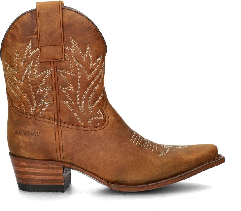 Sendra Gene Berdy dames cowboylaars Cognac