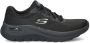 Skechers Arch Fit 2.0 Big League Dames Sneakers Zwart - Thumbnail 3