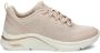 Skechers Stijlvolle Sneaker voor Modieuze Vrouwen Beige Dames - Thumbnail 4