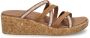 Skechers Beverlee Archfit dames sandaal Natural - Thumbnail 2