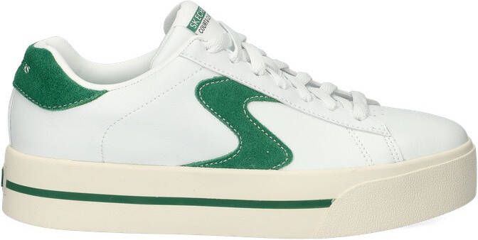 Skechers Camdenn dames sneaker Wit Groen