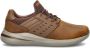 Skechers Delson 3.0 Ezra Sneakers bruin Leer - Thumbnail 2