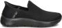 Skechers Go Walk Flex Slip-ins 216491-BBK Mannen Zwart Sneakers - Thumbnail 1