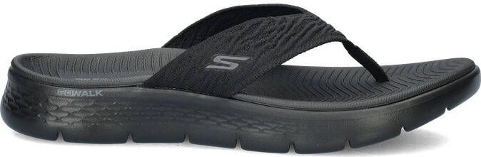 Skechers Teenslippers GO WALK FLEX SANDAL-SPLENDOR-X zomerschoen slippers poolslides met goga mat voetbed