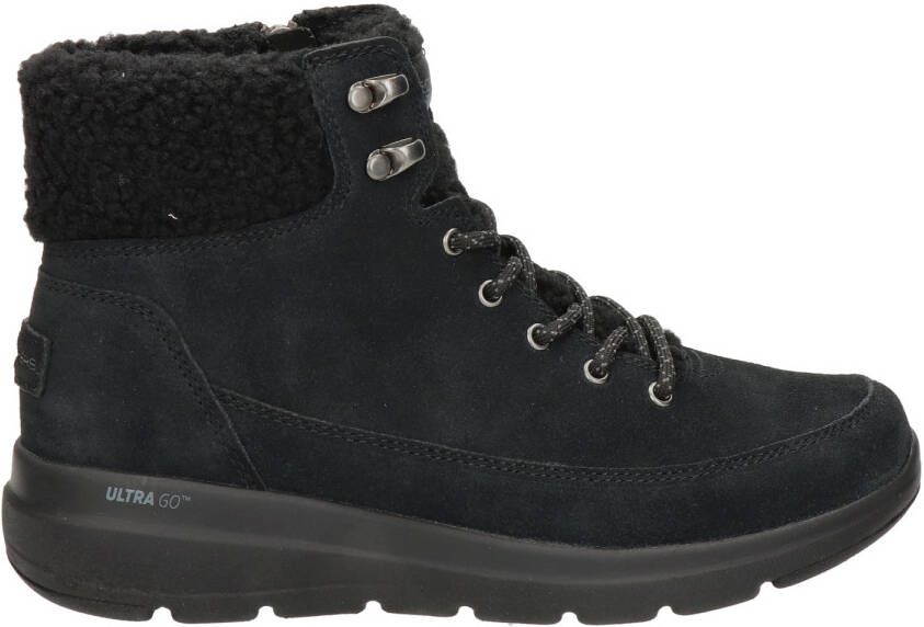 skechers glacial ultra woodlands veterboots zwart